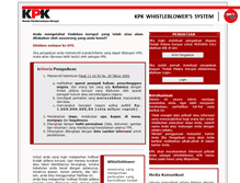 Tablet Screenshot of kws.kpk.go.id